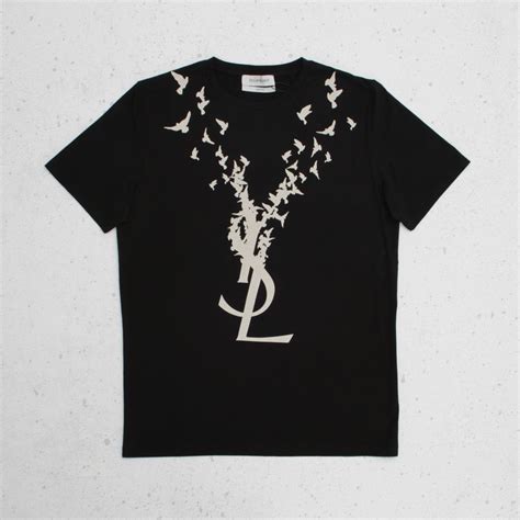 ysl bird shirt|T Shirts .